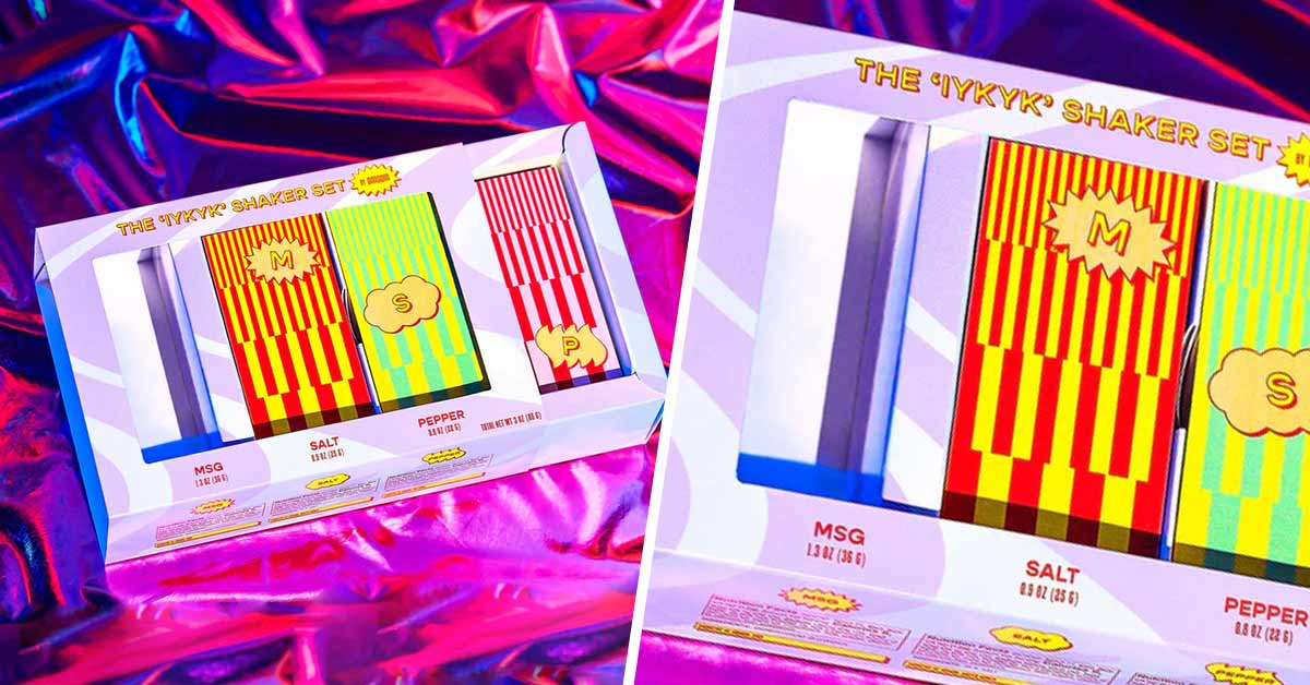 The new IYKYK Shaker Set from Omsom. 