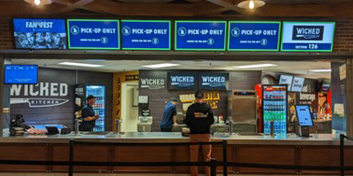 Wicked Kitchen concession stand
