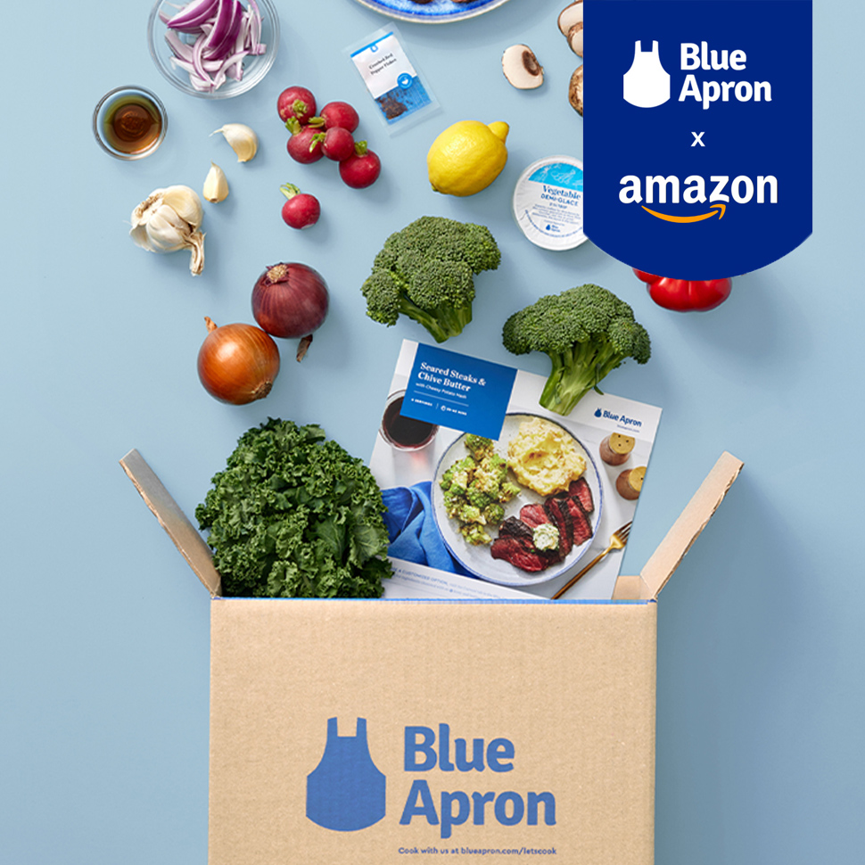 Distribution: Blue Apron Activates Amazon Store; Tom’s Perfect 10 Takes Foxtrot