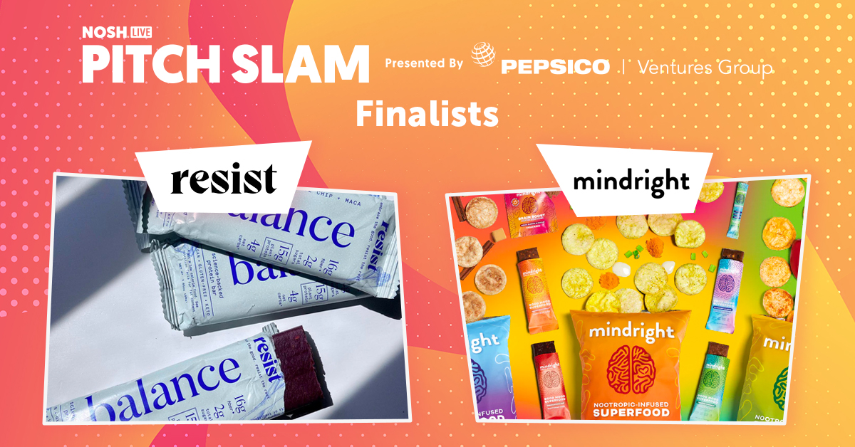 NOSH Live Pitch Slam 13: Resist Nutrition, Mindright Named Finalists