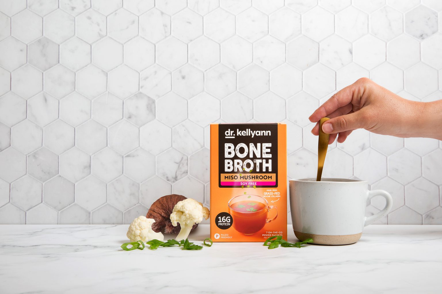 Dr. Kellyann Petrucci Launches Miso Mushroom Bone Broth