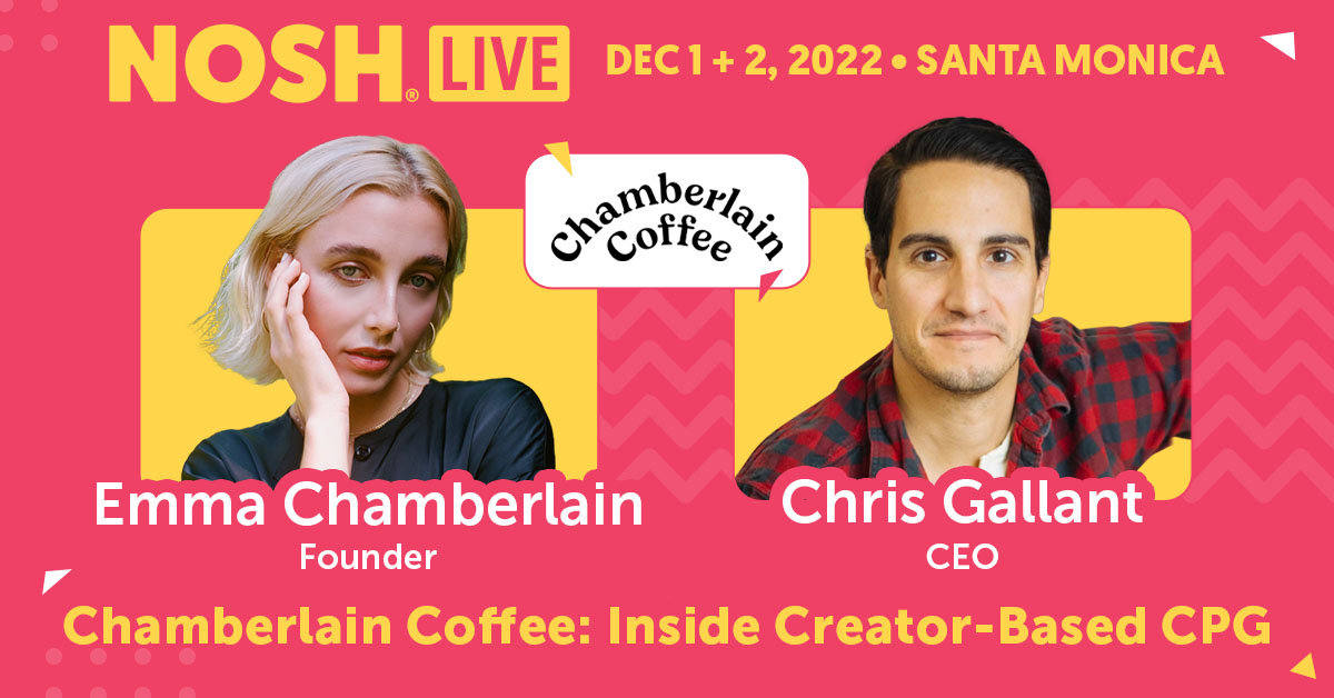NOSH Live Winter 2022: Emma Explains – How Internet Phenomenon Emma  Chamberlain Grew a Hit Coffee Company