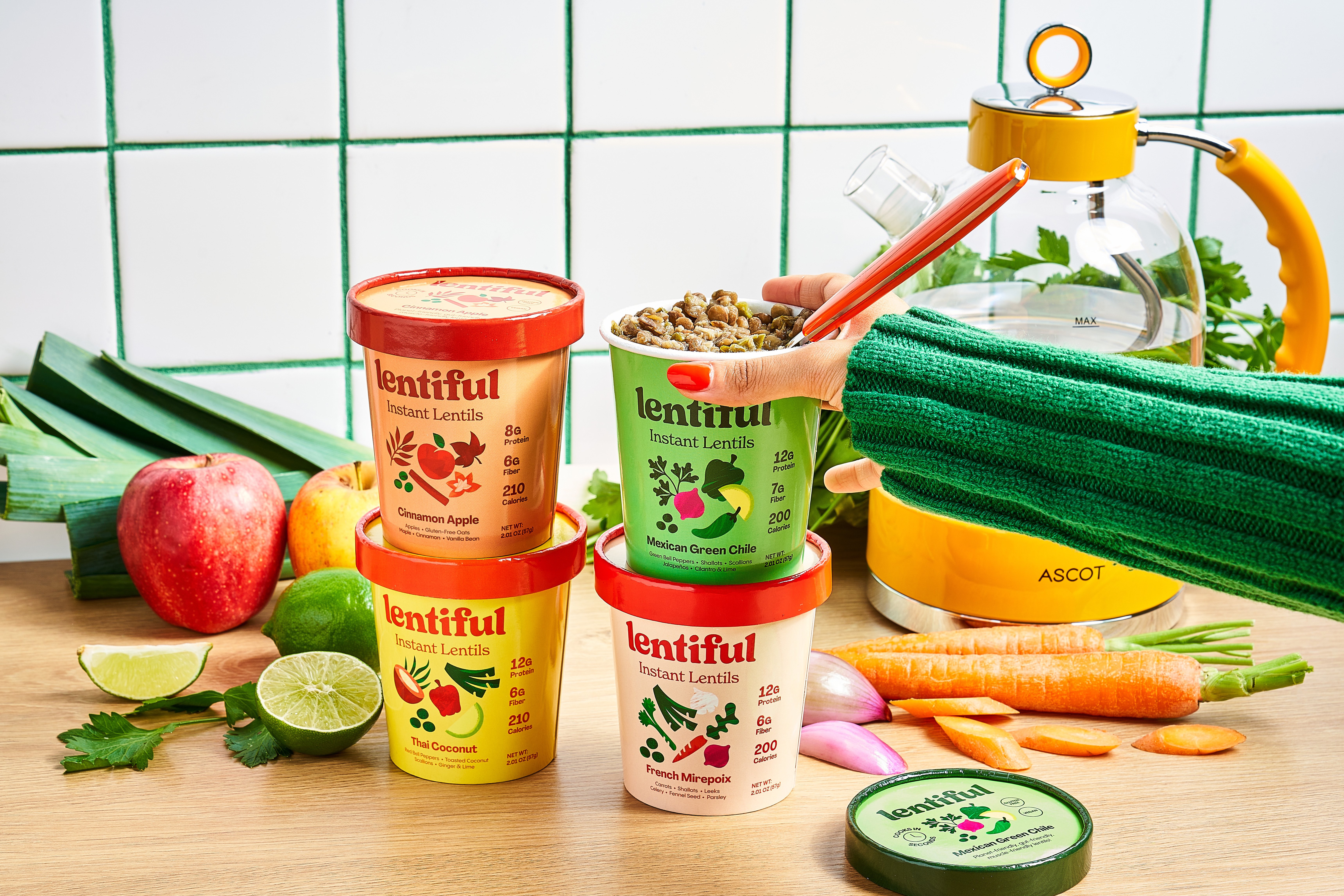 Lentiful Unveils New Instant Lentil Meals | Nosh.com