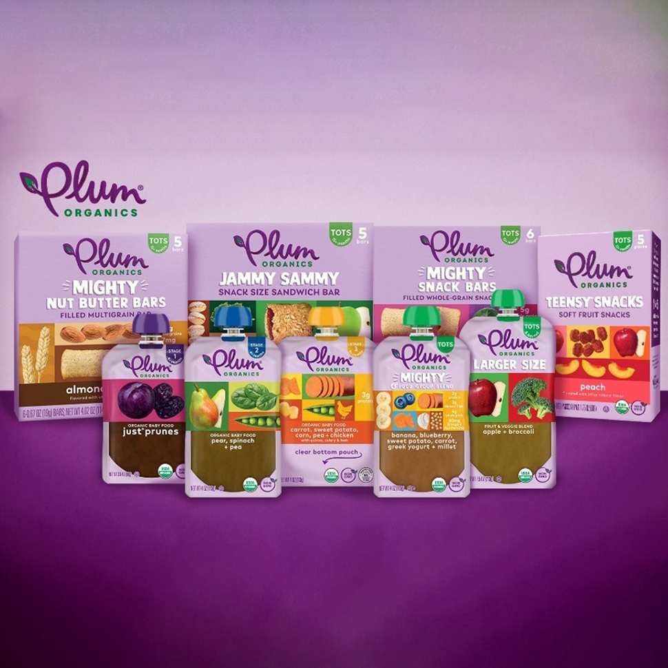 Plum Organics Rebrand Highlights Transparency