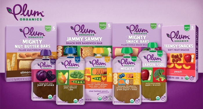 Plum Organics revamps its packaging design