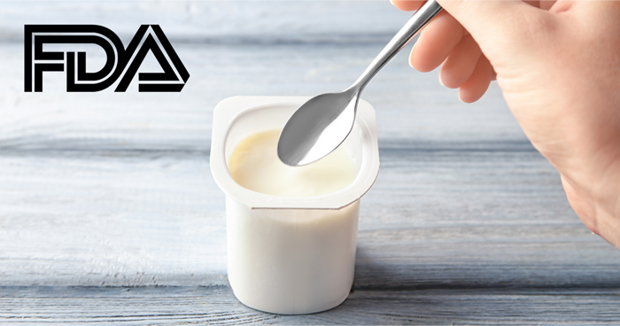 FDA yogurt