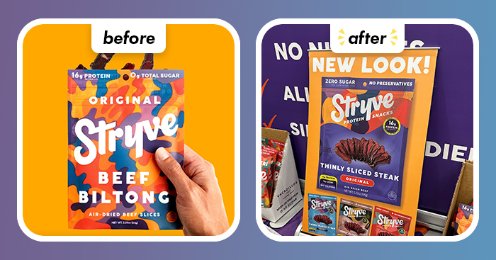 Stryve new packaging