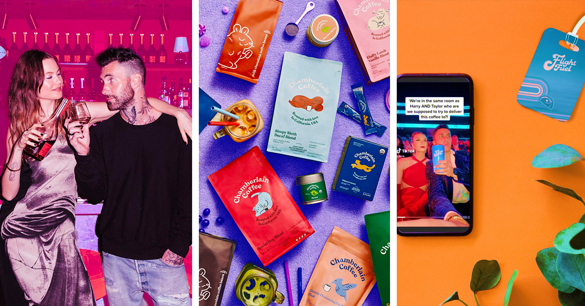 Adam Levine and Calirosa, Emma Chamberlain Chamberlain Coffee, Flight Fuel