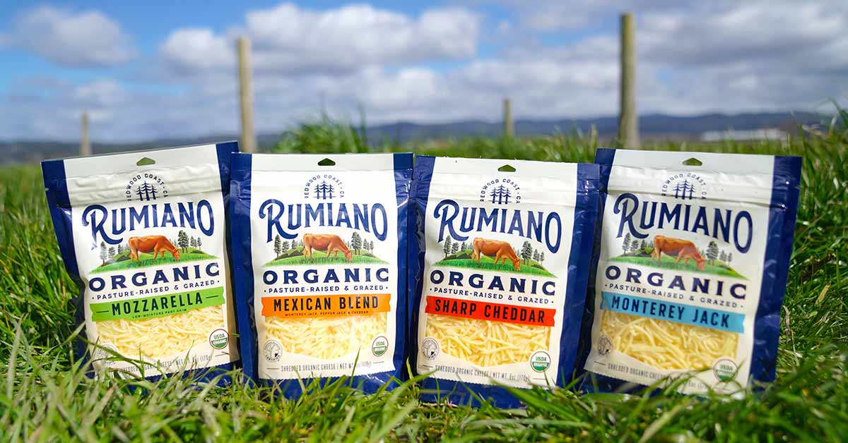 Rumiano Cheese branding