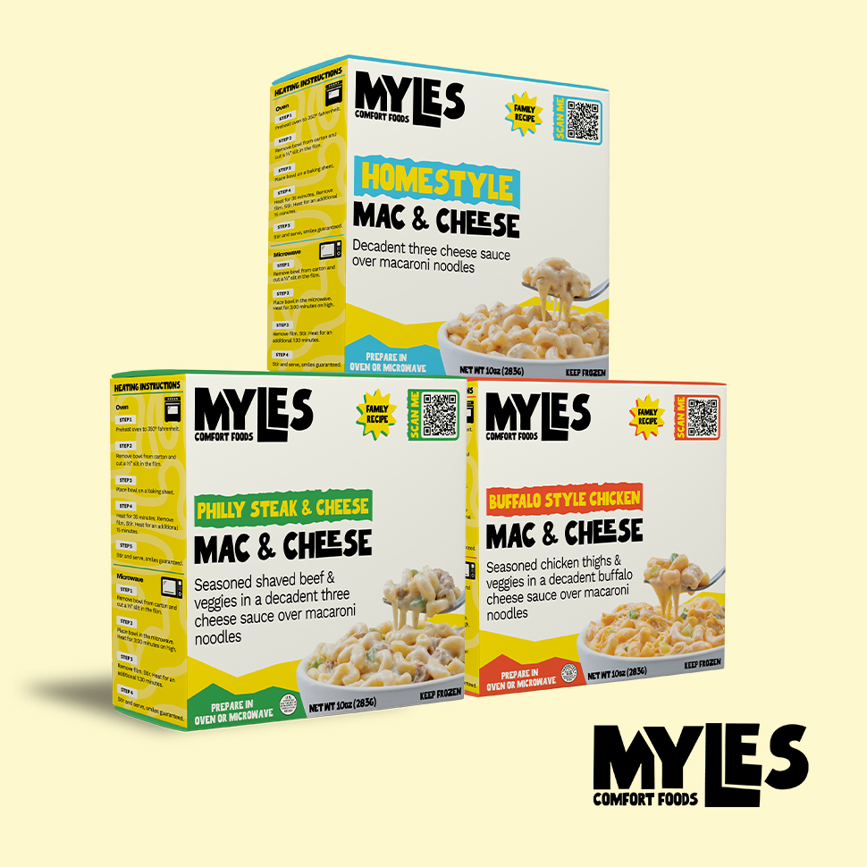 Return of the Mac: 8 Myles Rebrands, Puts Comfort Food First