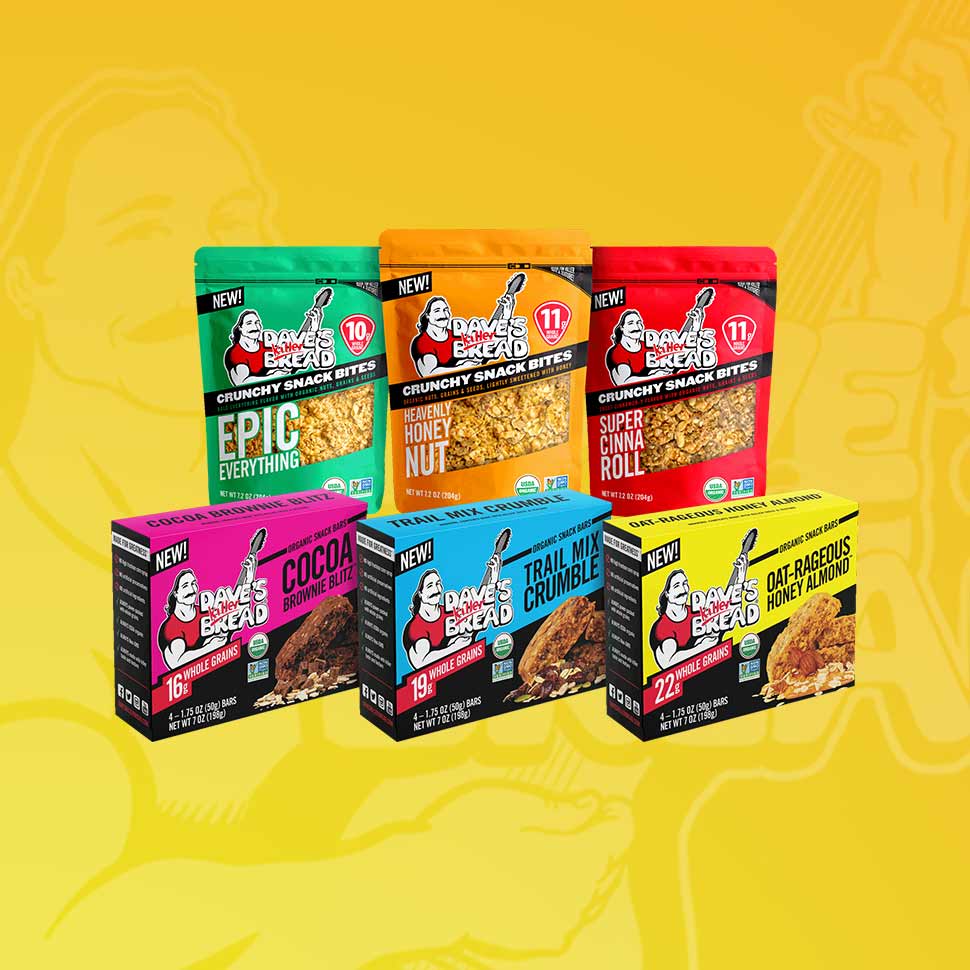 Dave’s Killer Bars? Flowers Foods’ Snacking Strategy Takes New Shapes