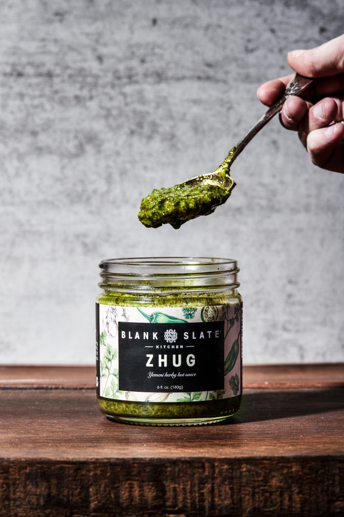 Blank Slate Kitchen Releases Zhug, an Herby Hot Sauce From Yemen
