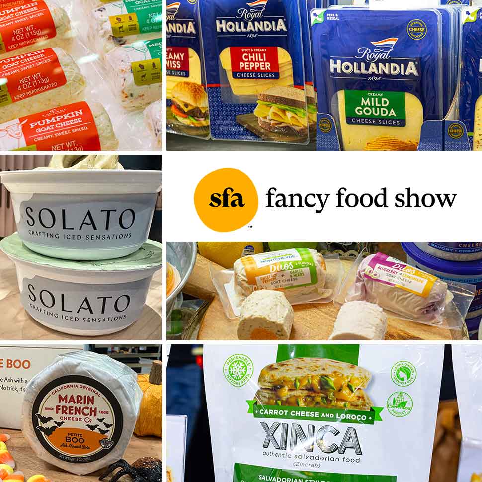 Gelato Machines and Instagramable Goat Cheeses: Dairy Innovations Seen At Summer Fancy Foods