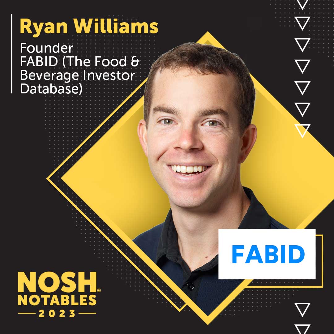 Ryan Williams, Founder, FABID (The Food & Beverage Investor Database