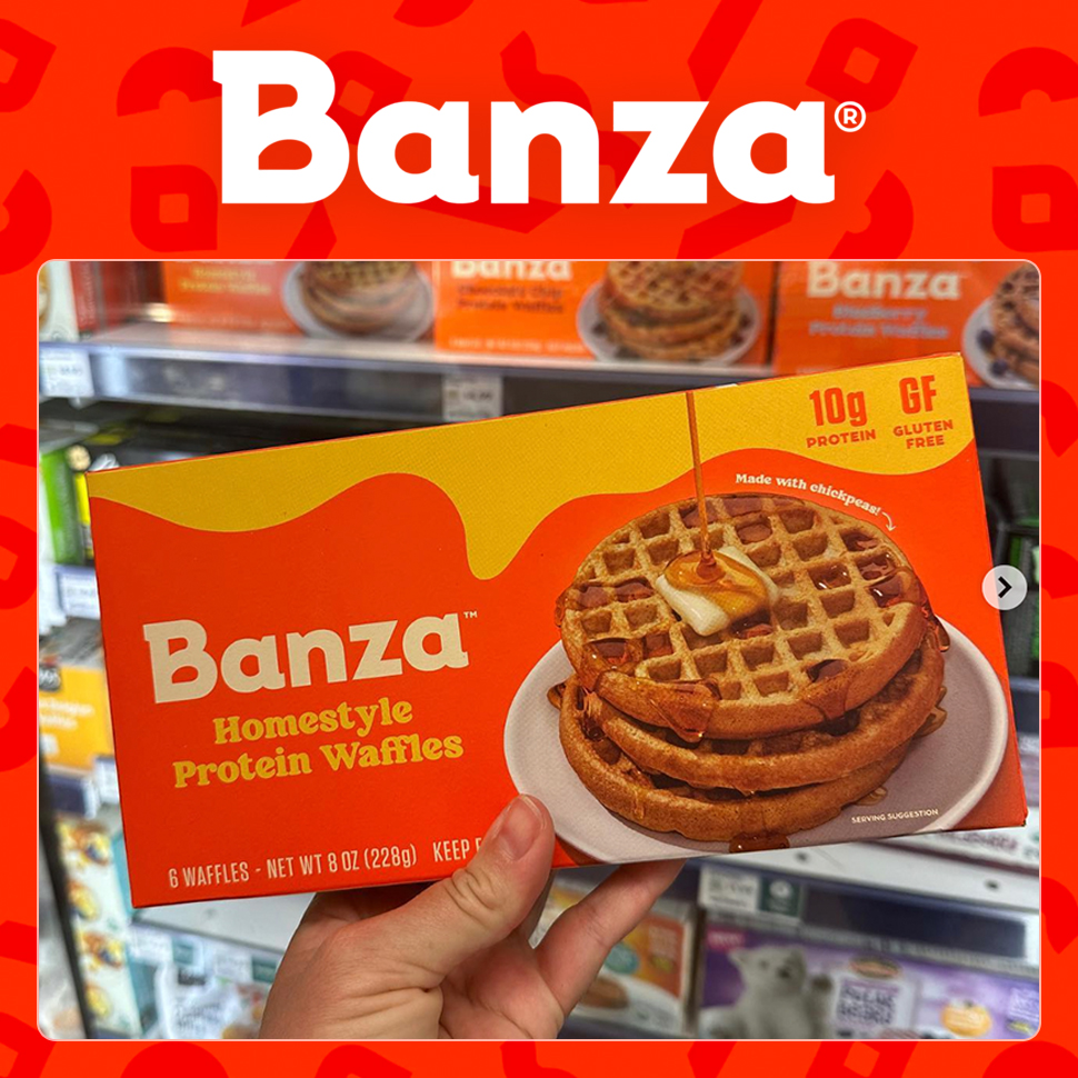 Banza Goes After Breakfast, Launches Waffles