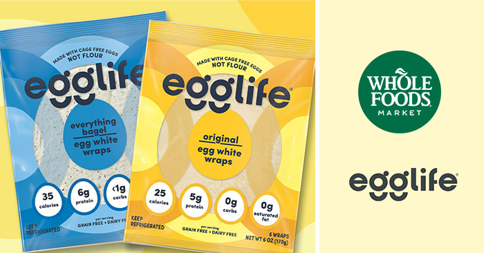 Egglife Wraps Up Nationwide Whole Foods Distribution