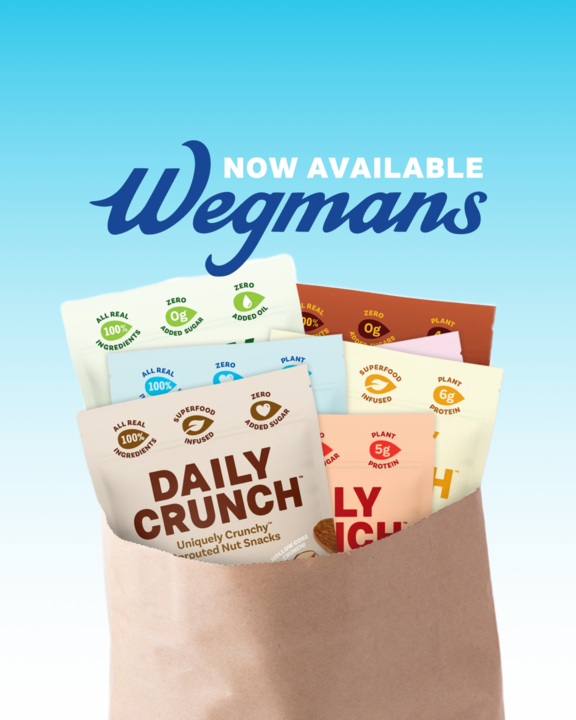 Daily Crunch Snacks Expands Distribution to Wegmans