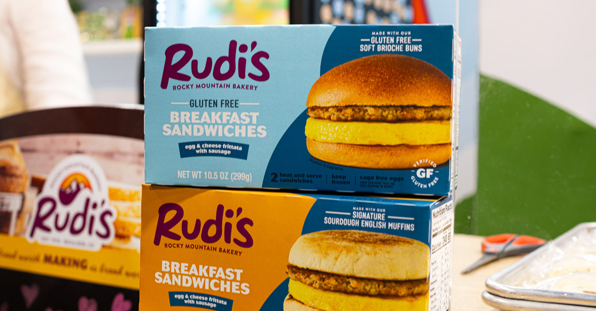 Rudi's is innovating into the frozen aisle with 12 new SKUs