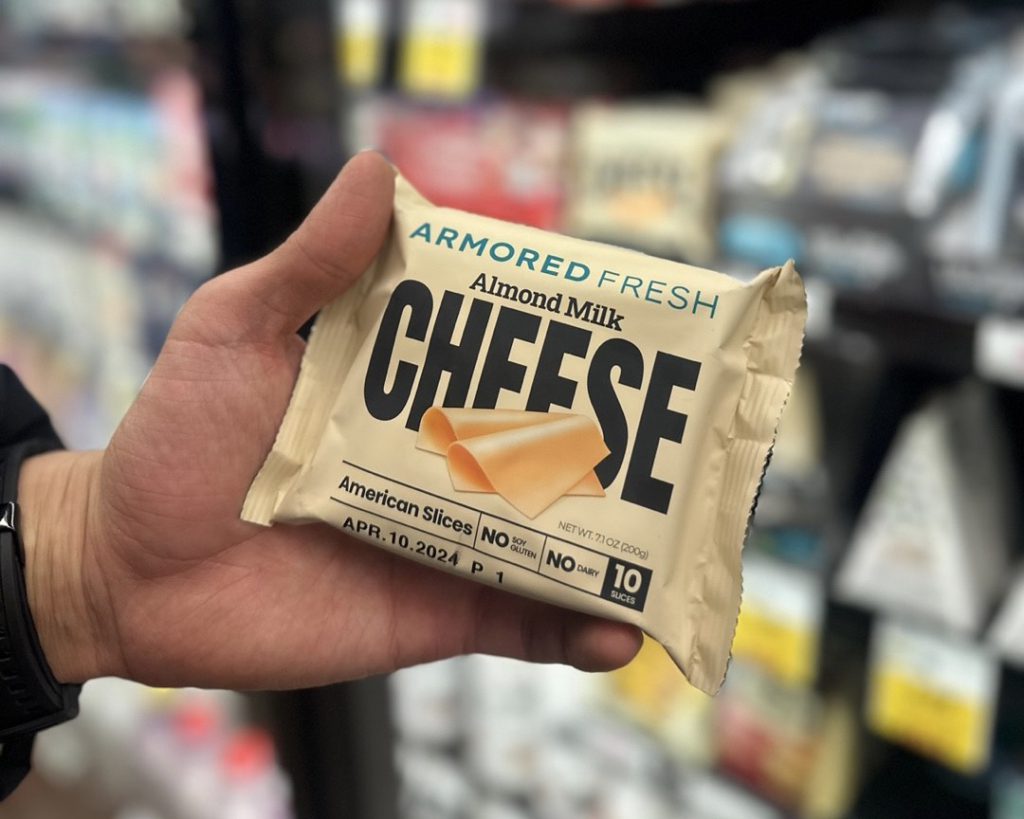Armored Fresh Expands Distribution for Its Almond Milk American Cheese