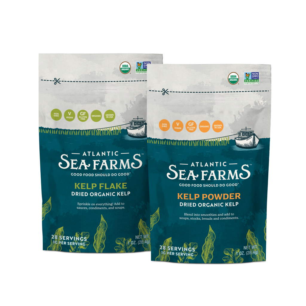 Atlantic Sea Farms Launches Dried Organic Kelp Flake and Dried Organic