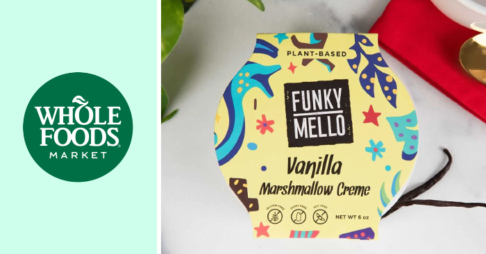 Funky Mello’s Plant-Based Fluff Indulgence To Whole Foods