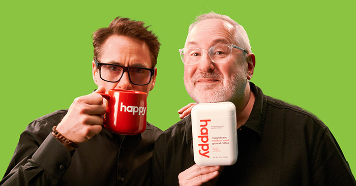 Happy founders Robert Downey Jr. and Craig Dubitsky