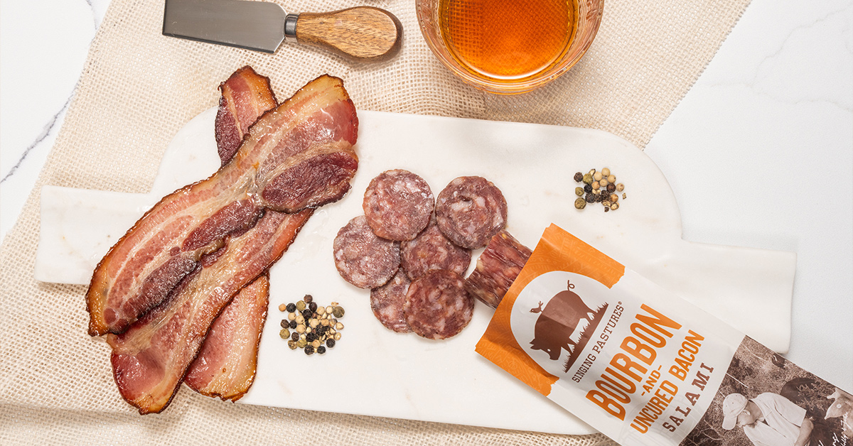 Singing Pastures offers two-SKUs of pasture-raised salami