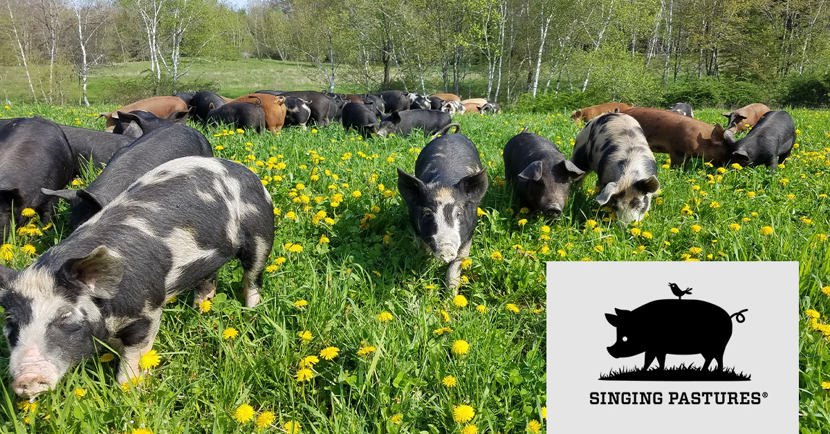 The company is trying to bring more awareness of raising regeneratively farmed pork