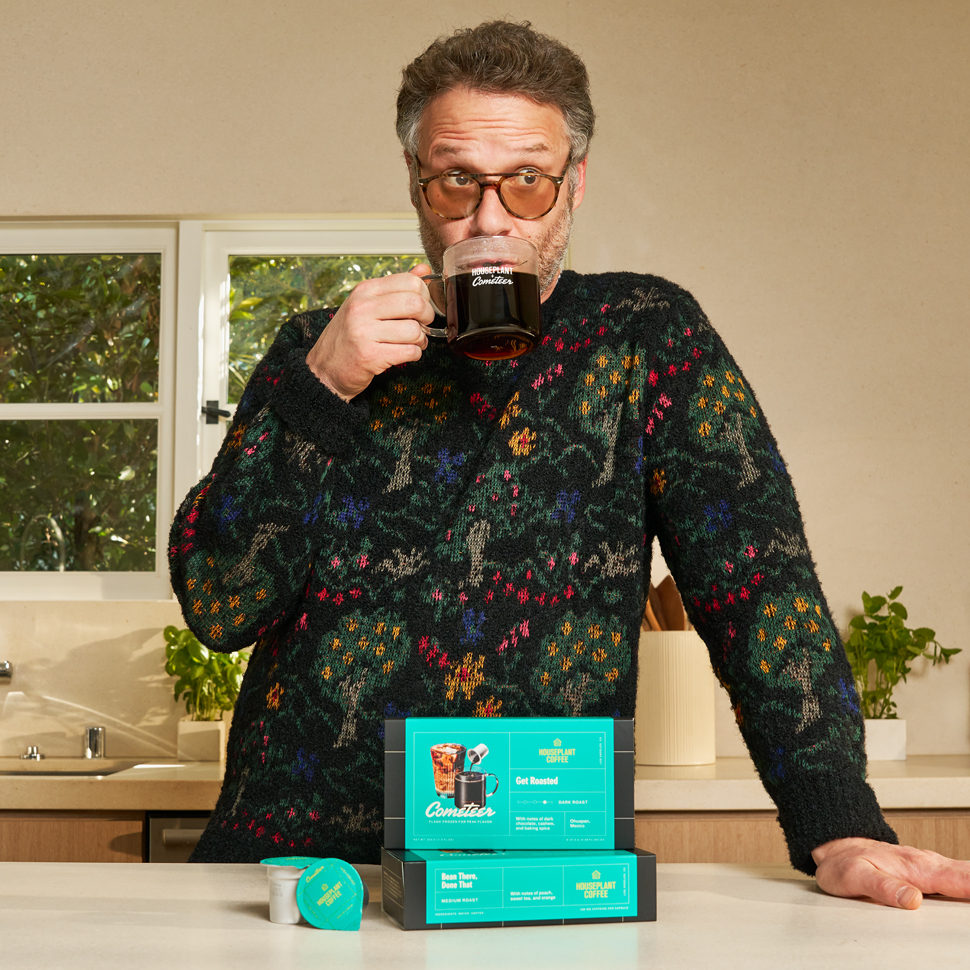 Seth Rogen's Houseplant Bringing 'Contemporary Cannabis Culture' To Coffee  Via Cometeer Collaboration | Nosh.com