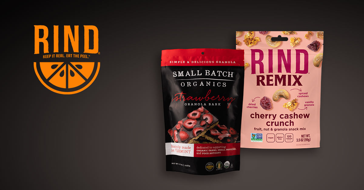  RIND Snacks has acquired Small Batch Organics and moves into self-manufacturing