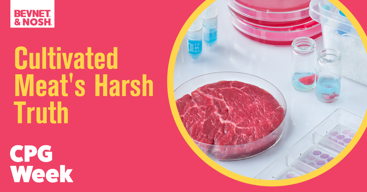 CPG Week: Cultivated Meat's Harsh Truth