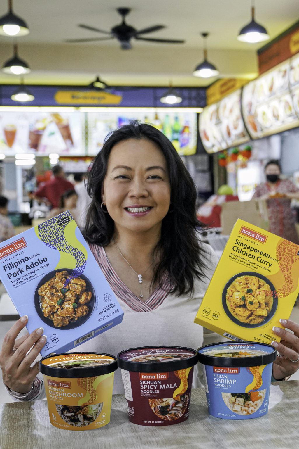 Nona Lim Unveils Instant Noodle Bowls and Heat & Serve Entrees, Marking