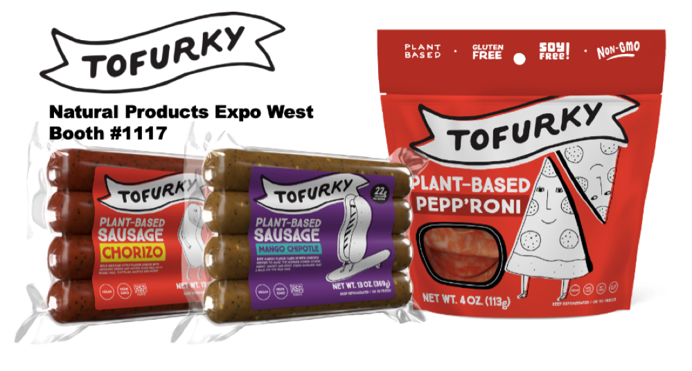 Tofurky Showcasing New Pepp’roni & New Mango Chipotle and Chorizo Plant