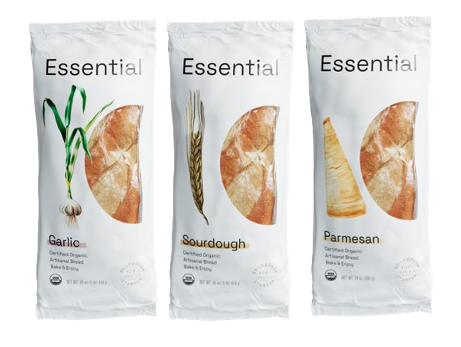 New Organic, Bake-at-Home Bread Brand – Essential – Launches at