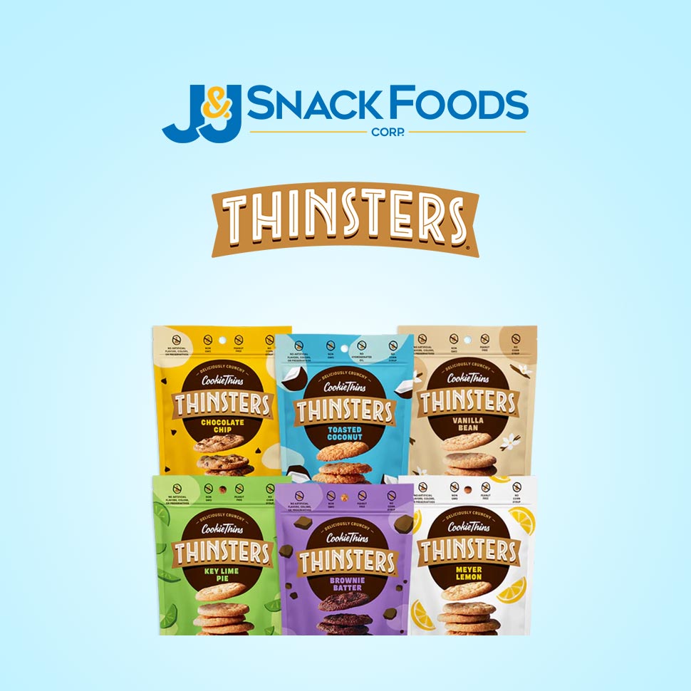 Hain Celestial Sells Thinsters Brand to Icee Owner J&J Snack Foods
