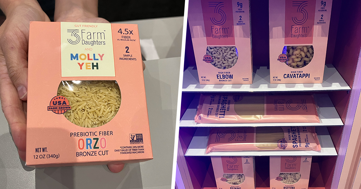 3 Farm Daughters leans further into fiber-rich, gut-friendly pastas