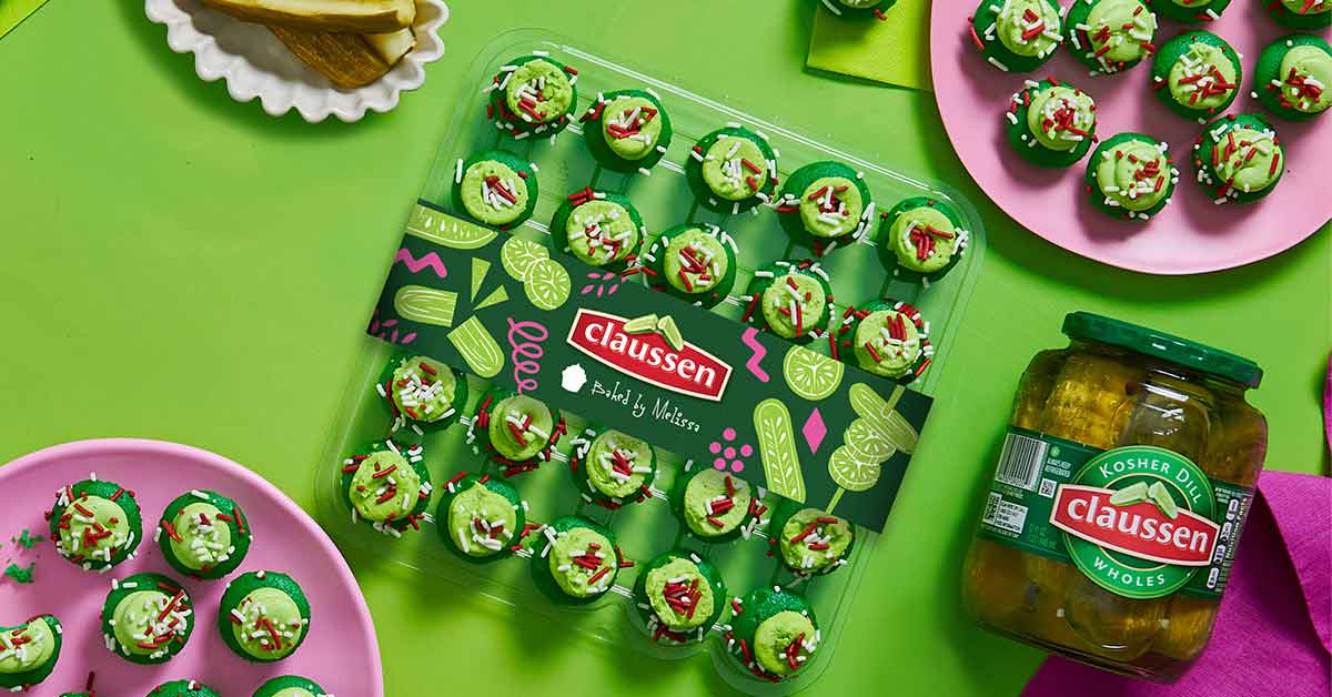 Baked by Melissa x Claussen Pickles