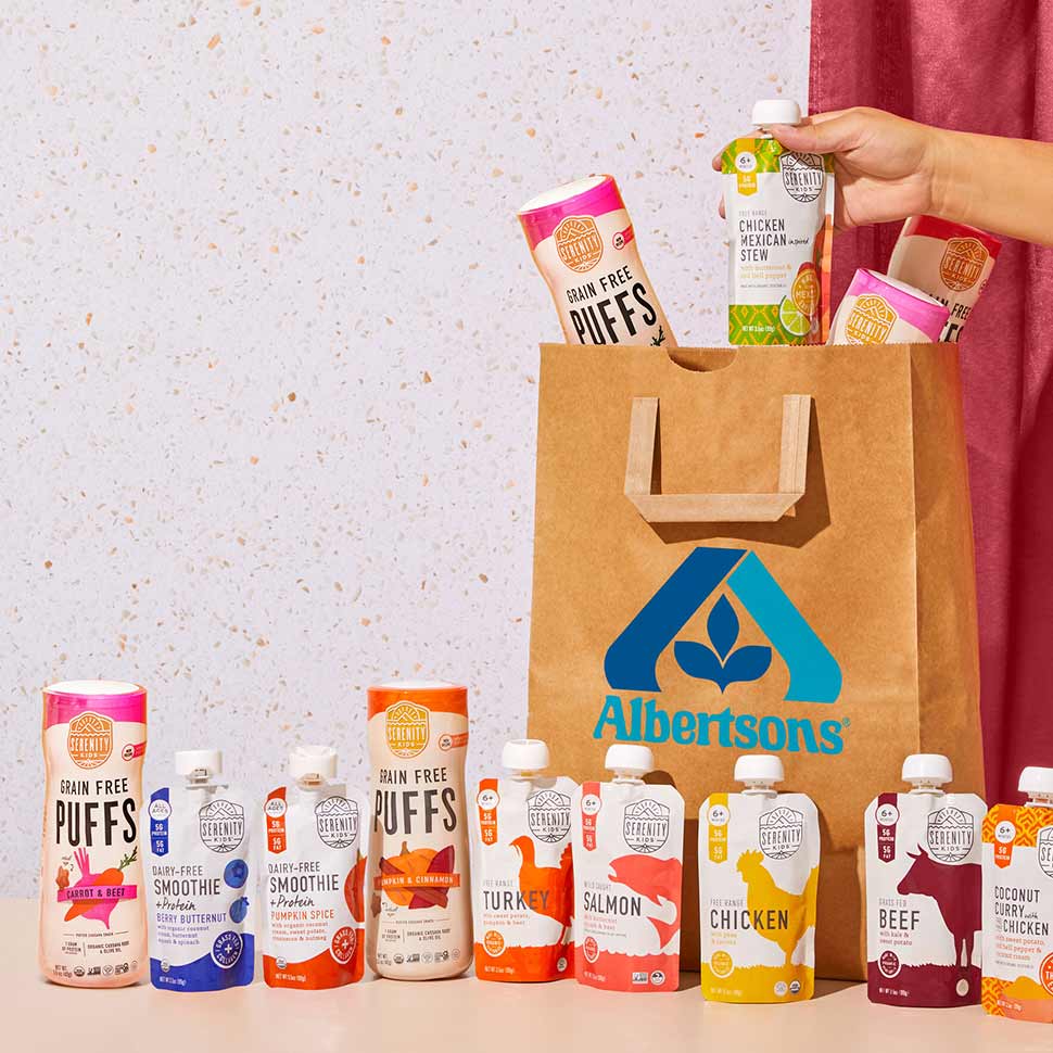 Distribution: Serenity Kids Goes to Albertsons; Munk Pack Hits the Bullseye