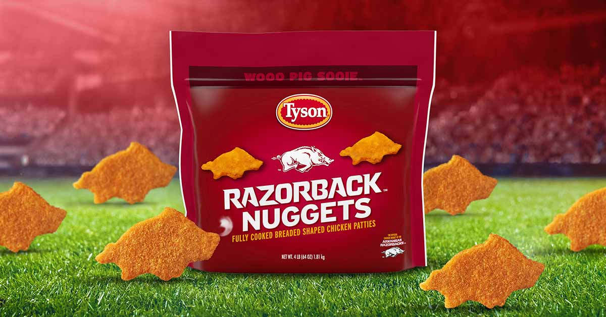 Tyson Foods Razorback Nuggets