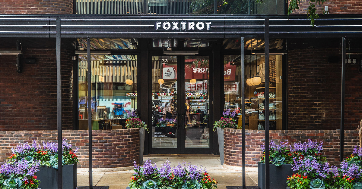 Foxtrot Café & Market opens tomorrow in its original Chicago Gold Coast location