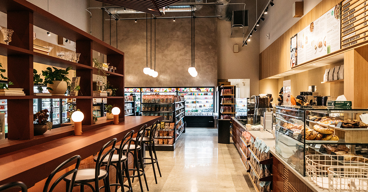 The retailer is leaning into its coffeeshop aesthetic