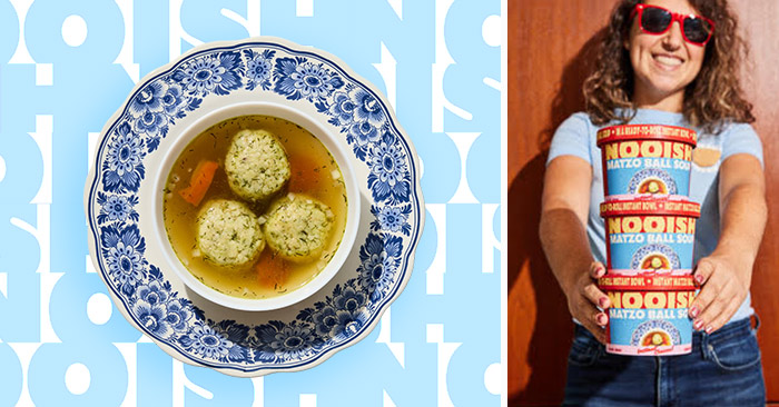 Sarah Nathan with her brand Nooish