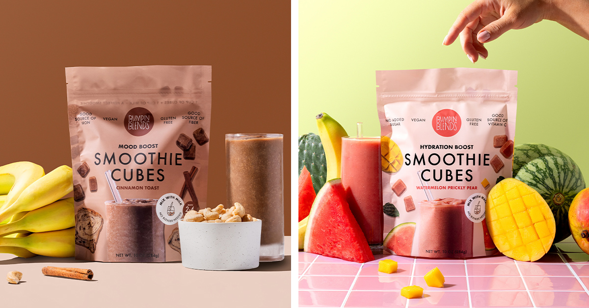 Bumpin' Blends retail-ready packaging