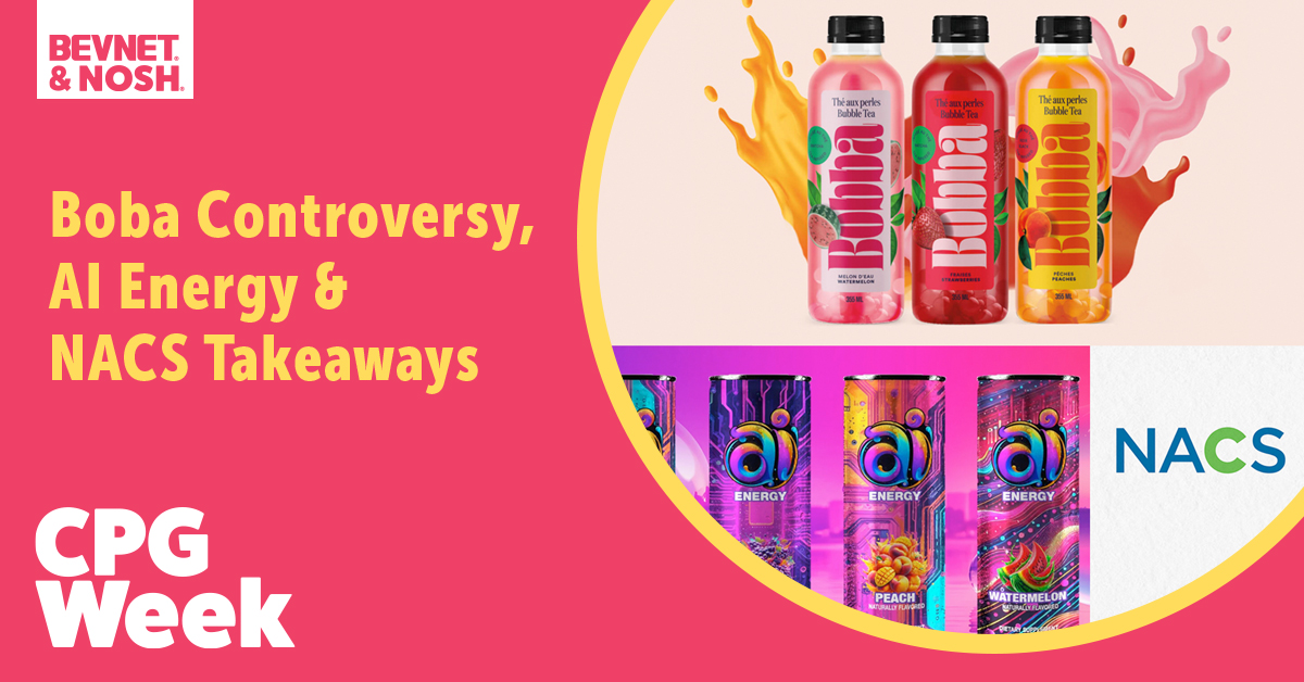 CPG Week: Boba Controversy, AI Energy & NACS Takeaways