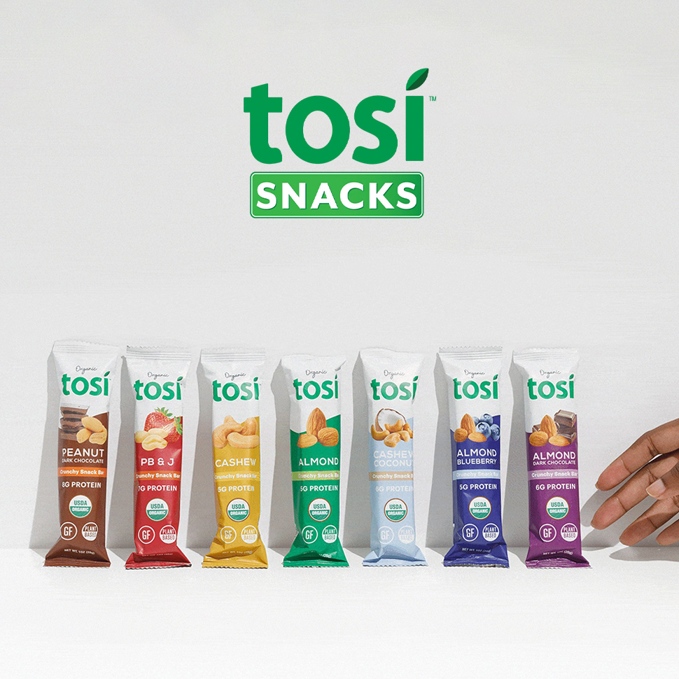 Tosi Snacks Raises $15M Series B, Names New CEO