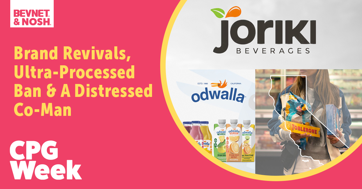 CPG Week: Brand Revivals, Ultra-Processed Ban & A Distressed Co-Man