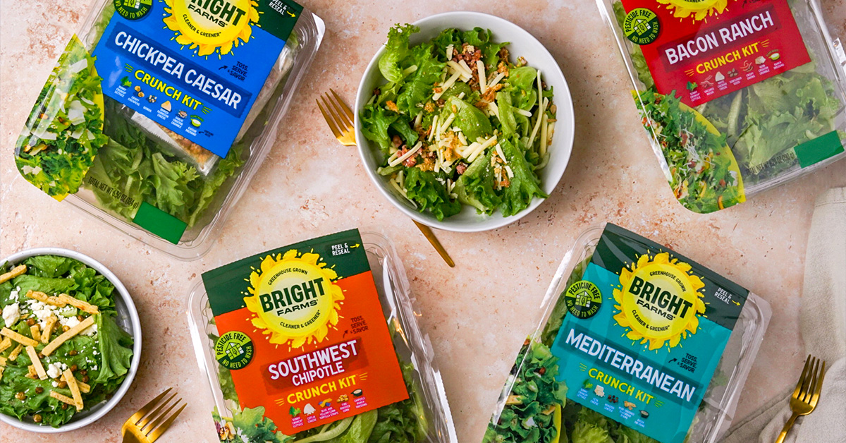 BrightFarms is one of the biggest salad kit brands in the U.S.