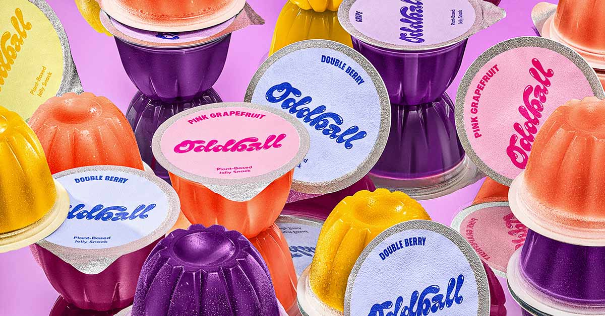 Oddball plant-based jelly snacks