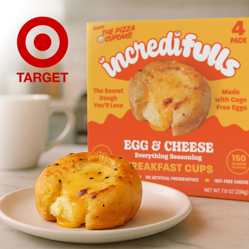 Distribution: The Pizza Cupcake Rebrands, Launches Breakfast Item in Target Thumbnail