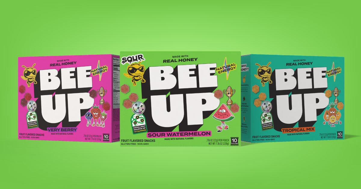David Beckham BEEUP Honey Snacks